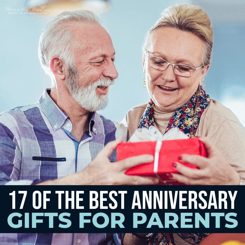 17 of the Best Anniversary Gifts for Parents