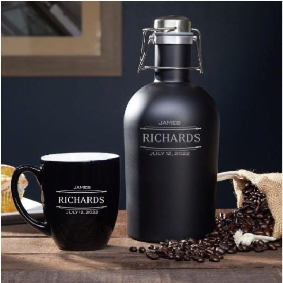 Coffee Carafe and Mug Set for Camping