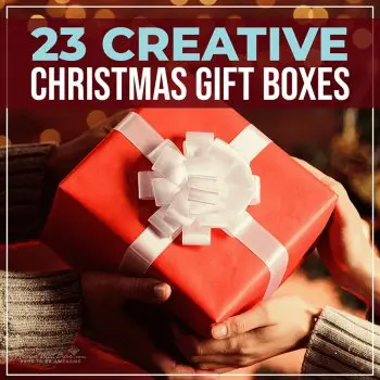 23 Creative Christmas Gift Boxes