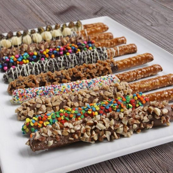 Gourmet Chocolate Dipped Pretzels