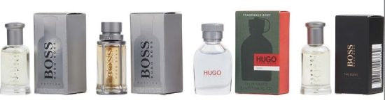 Mini Cologne Bottle Gift Set