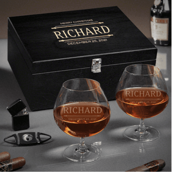 Personalized Brandy Gift Set