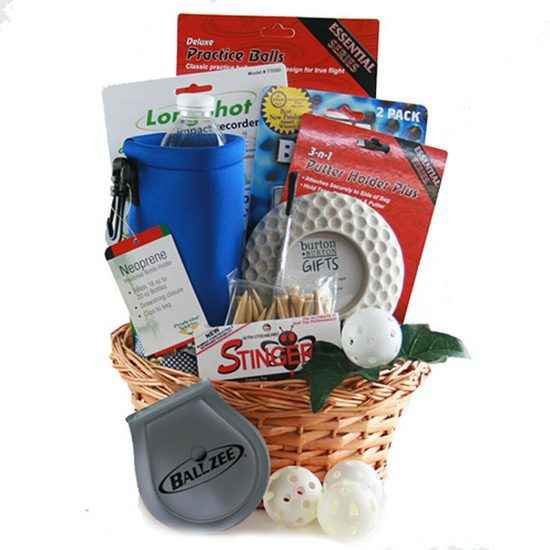 Golf Gift Basket from Twiggs Designs