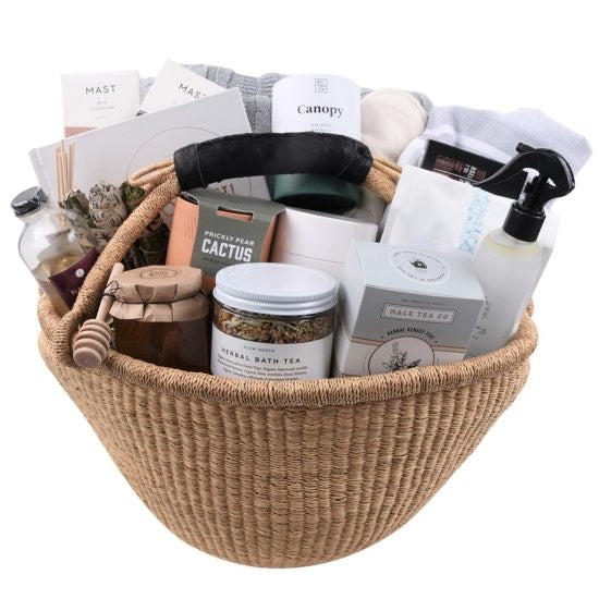 Spa Day Anniversary Gift Basket