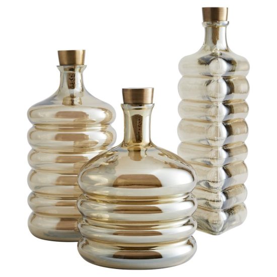 Brass Wine Decanter Set