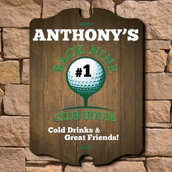 Groomsman Golf Sign Gift