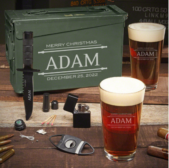 Personalized Ammo Can Christmas Gift for New Boyfriend