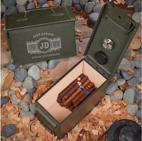 Thank you Gifts for Men Ammo Can Humidor