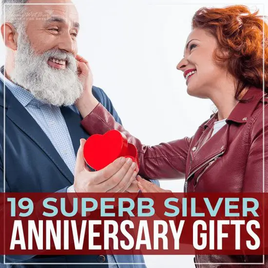 19 Superb Silver Anniversary Gifts
