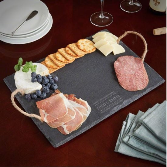 Personalized Slate Cheese Board