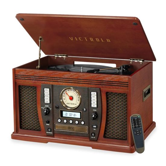 Vinyl Record Player for Grooms