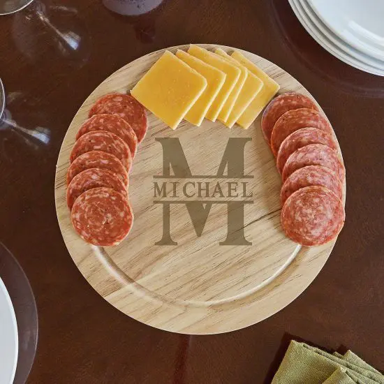 Engraved Cheese Board