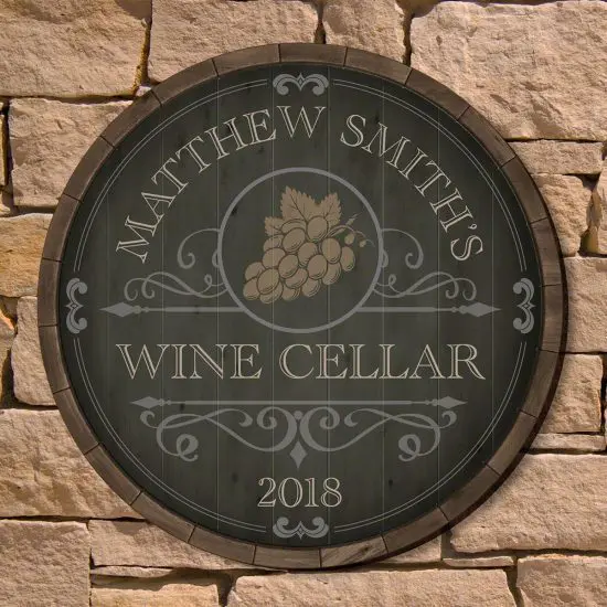 Personalized Wine Sign Gift Idea for Young Couples