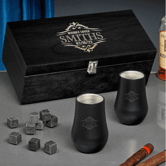 Stainless Glencairn Box Set of Gifts for Young Couples