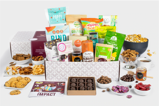 Gourmet Snack Gift Box Idea