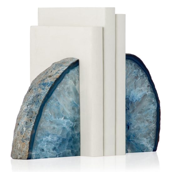 Agate Bookends for Newlyweds