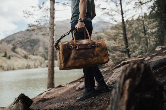 Leather Duffle Bag