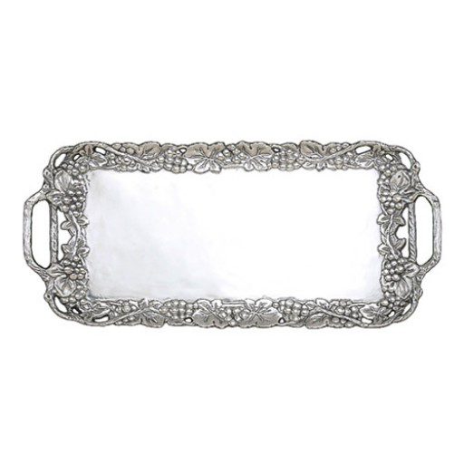 Antique Silver Serving Tray