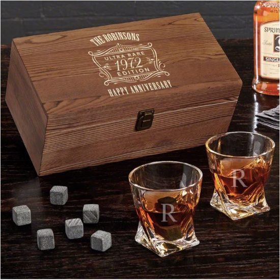 50th Anniversary Whiskey Gift Box Set