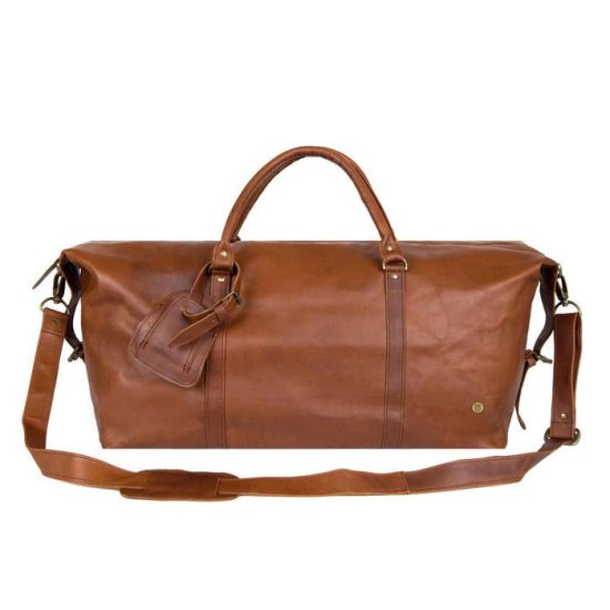 Leather Duffle Bag for Groomsmen