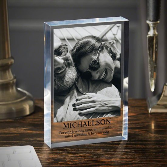 Personalized Acrylic Block for Dad