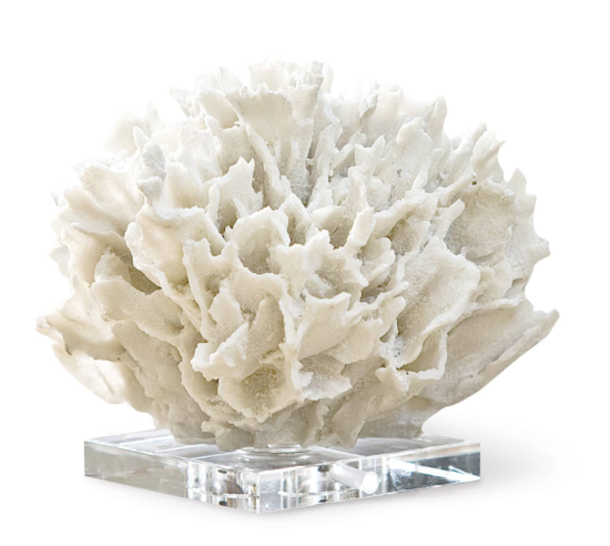 Porcelain Coral Sculpture