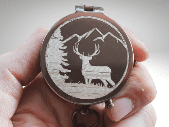 Engraved Keepsake Compass is a Wedding Gift for Male Friend