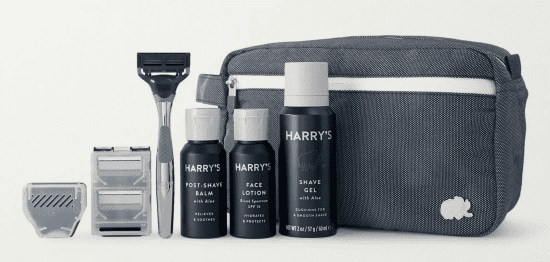 Harry's Travel Shaving Kit with Toiletry Bag