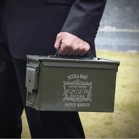 Engraved Military Ammo Can