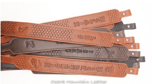 Embossed Leather Rifle Sling