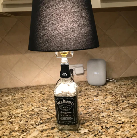 Jack Daniels Lamp