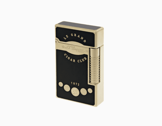 Black and Gold Dual-Flame Lighter