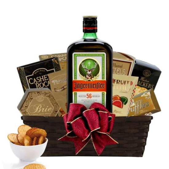 Snack Basket with Jägermeister