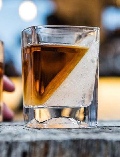 Whiskey Wedge Glass