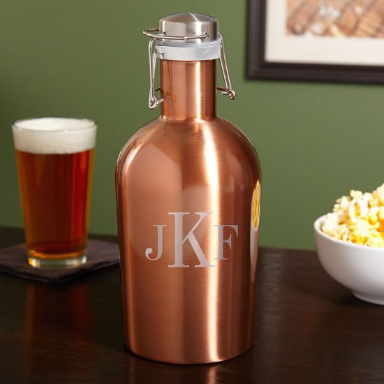 Monogrammed Copper is the Best Growler