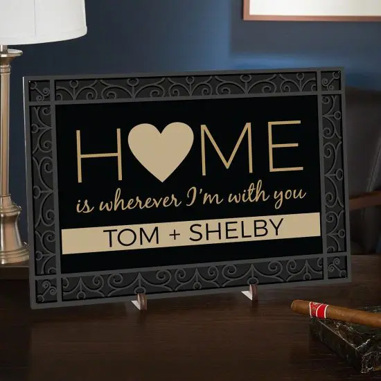 Home Decor Sign for Couples