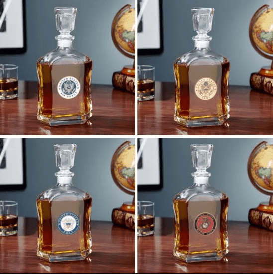 Whiskey Decanter in Four Styles