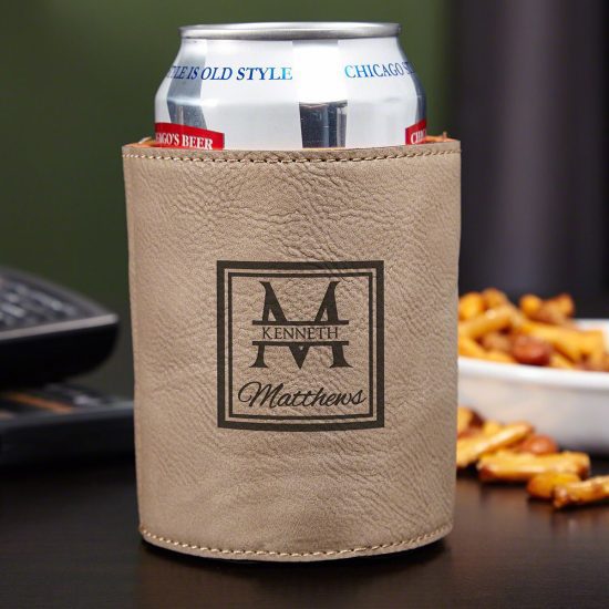 Personalized Beer Can Holder