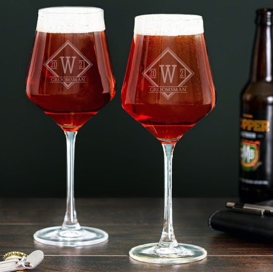 Custom Tasting Beer Glasses