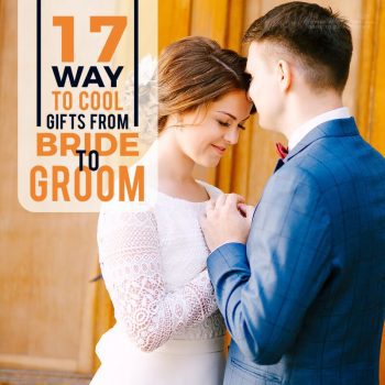 17 Way Too Cool Gifts From Bride to Groom