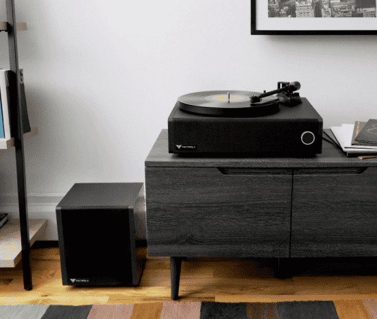 Record Player with Bluetooth Speaker