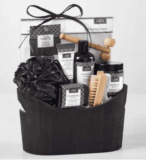 Spa Day Gift Basket for Her