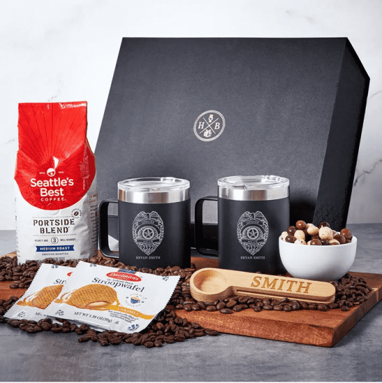 Coffee Set of Gifts for Police Officers