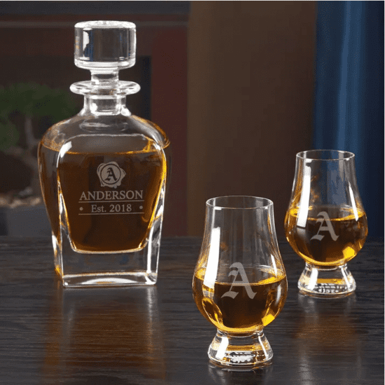 Glencairn Bourbon Decanter Gift Set