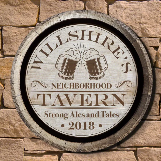 Custom Tavern Sign