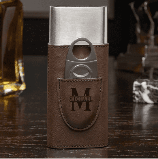 Personalized Cigar Case is an Employee Gift
