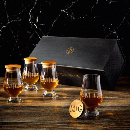 Luxurious Golf Whiskey Bar Gift Set