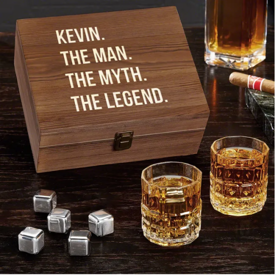 Legendary Whiskey Stone Set