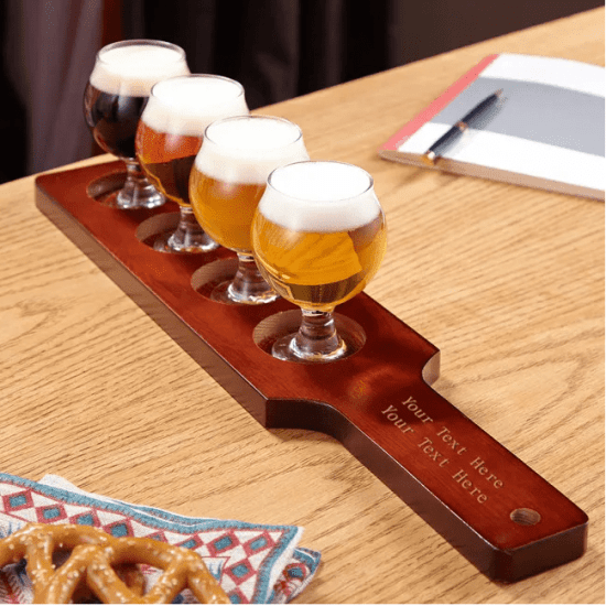 Personalized Craft Beer Tasting Flight