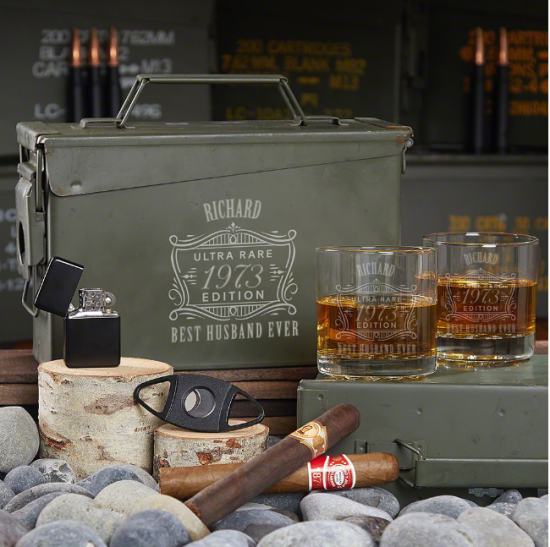 Badass Ammo Can Whiskey Set